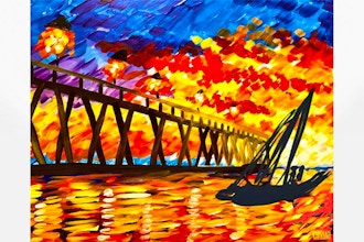 Paint and Sip: Sunset by the Pier